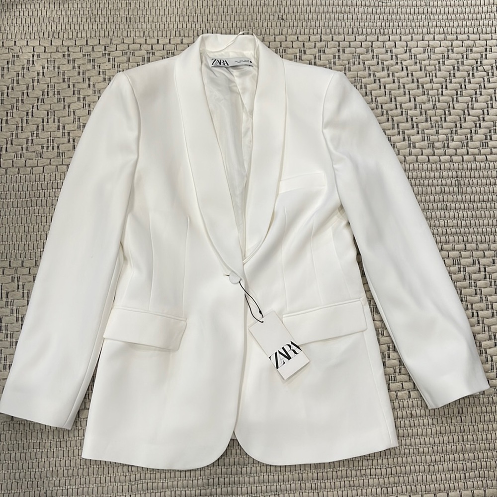 White Tuxedo Jacket